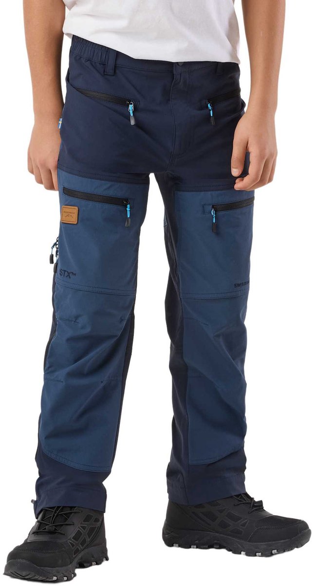 Swedemount Lofoten Stretchbroek – Outdoorbroek junior Marineblauw