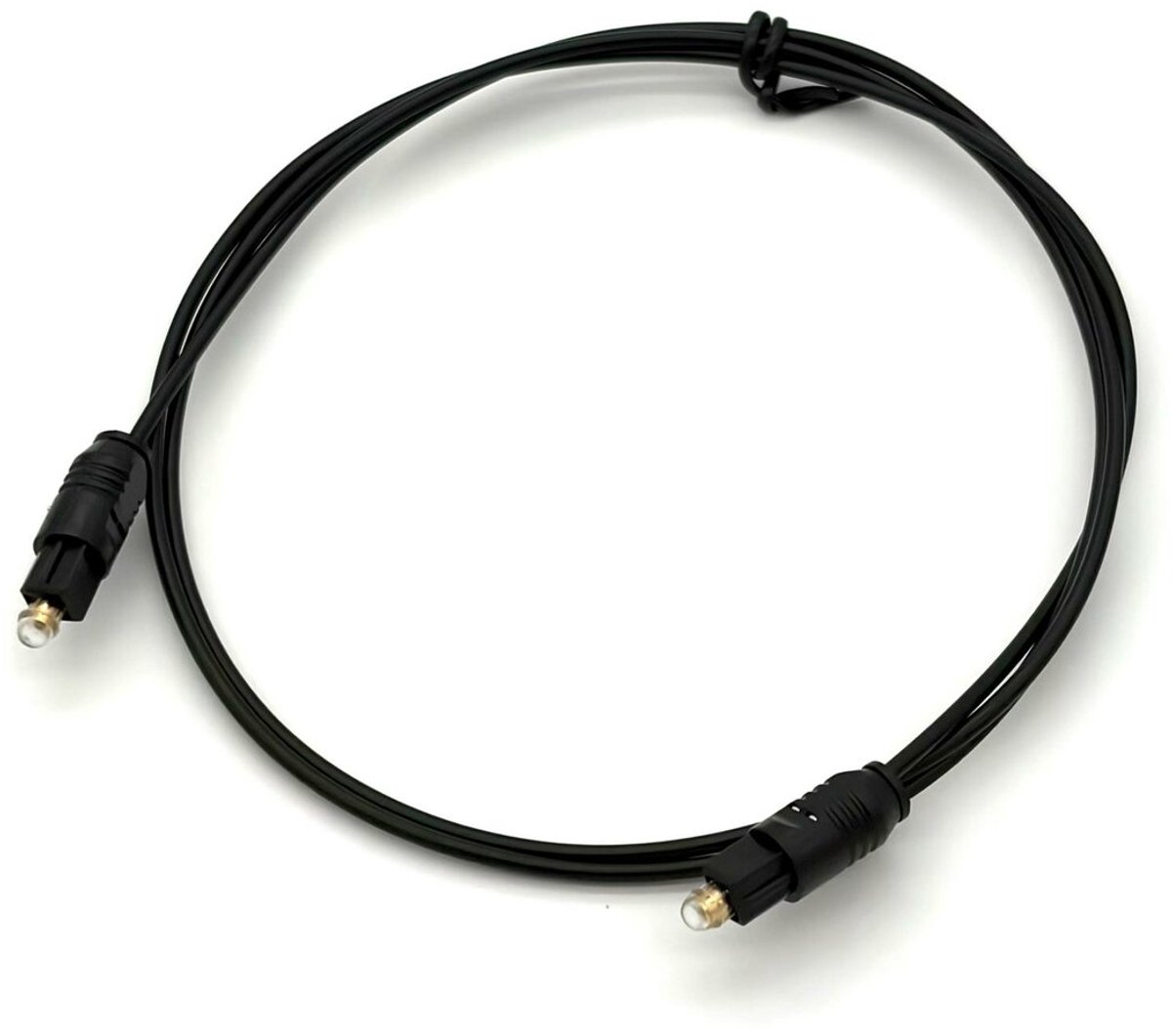 Toslink Kabel 1 Meter – Optische Audiokabel – Digitale Optical Audio Kabel voor TV, Soundbar en Receiver