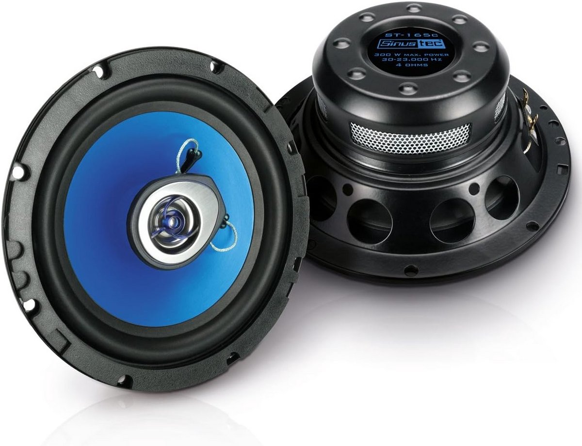 2-Weg Coaxiale Auto Luidsprekers 300W Set - Krachtig Geluid