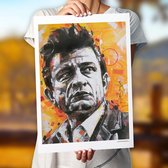 Johnny Cash print (50x70cm)