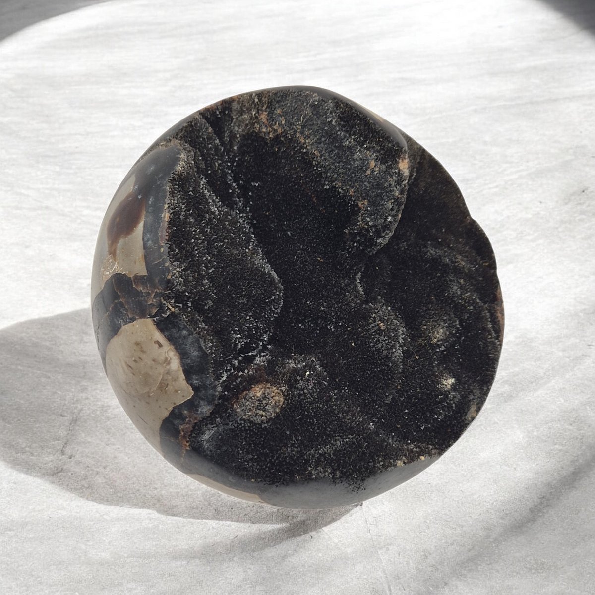 Edelsteen wilde Septarie Geode