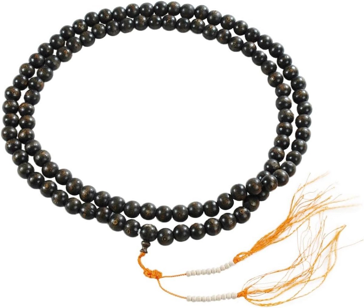 Houten Gebedsketting - Spirituele Mala Ketting met Houten Kralen