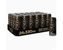Coca-cola | Coca Cola Zero Sugar Zero Caffeine Blik | 24 x 33 cl
