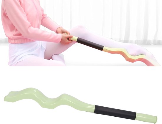 Houten Voetbrancard Set voor Ballet, Yoga & Dans - Wreef & Arch Enhancer met Stretchband van houten — afbeelding 5