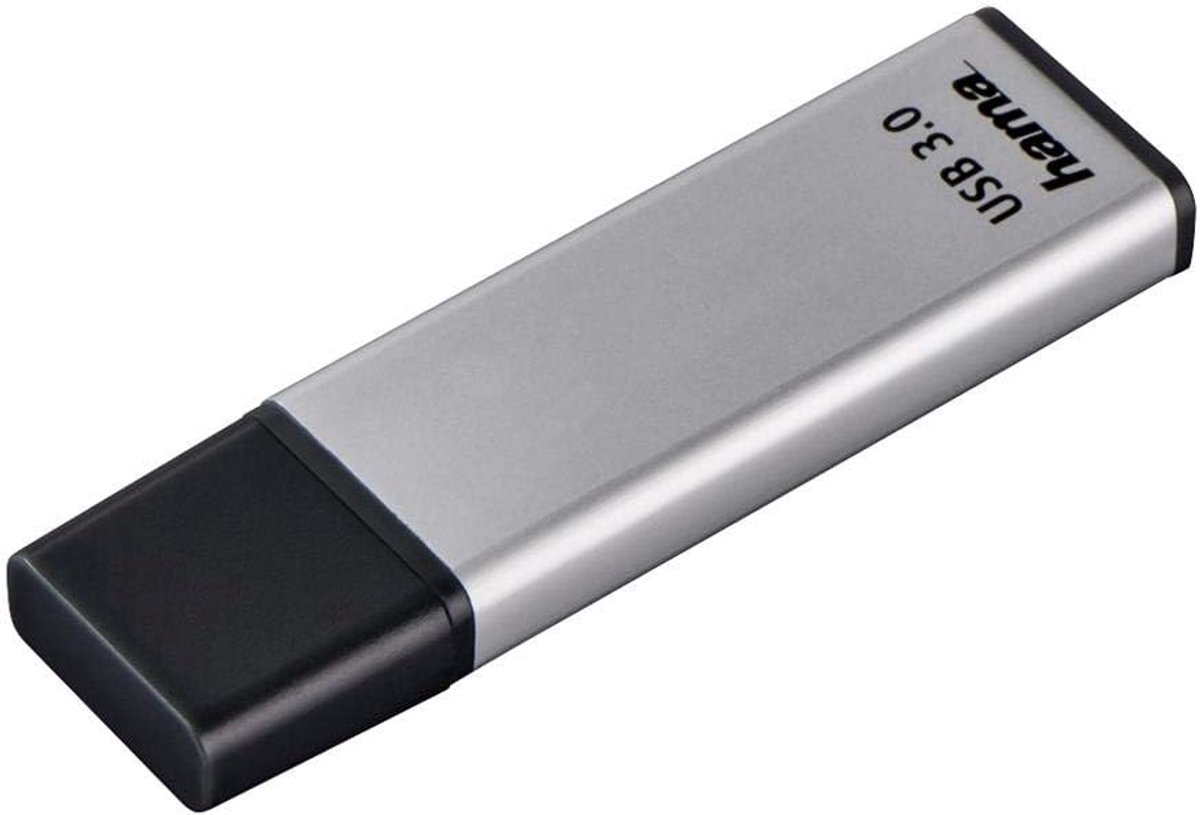 256 GB USB 3.0 Stick - Snelle Geheugenstick met Sleutelringbevestiging - Zilver