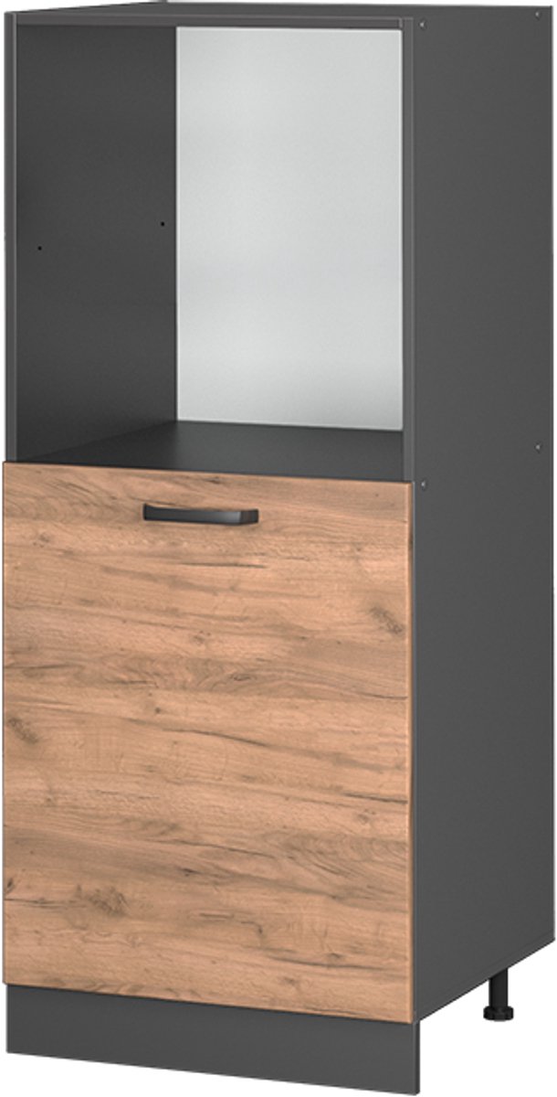 Vicco R-Line Ovenombouwkast – 60 cm Krachtige eik goud Goudkleurig Eiken/Antraciet