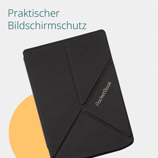 PocketBook Verse - E-reader - Mist Grey - Met Origami Zwart Hoesje - Voordeelbundel van Merkloos — afbeelding 3