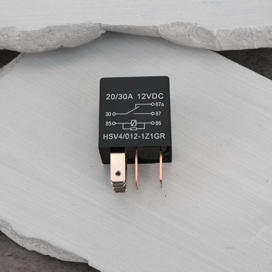 2x 12V 30A Waterdicht Relais 5-Pin voor Grasmaaier en Tractor - Vervanging voor 725-1648 & 925-1648 — afbeelding 2