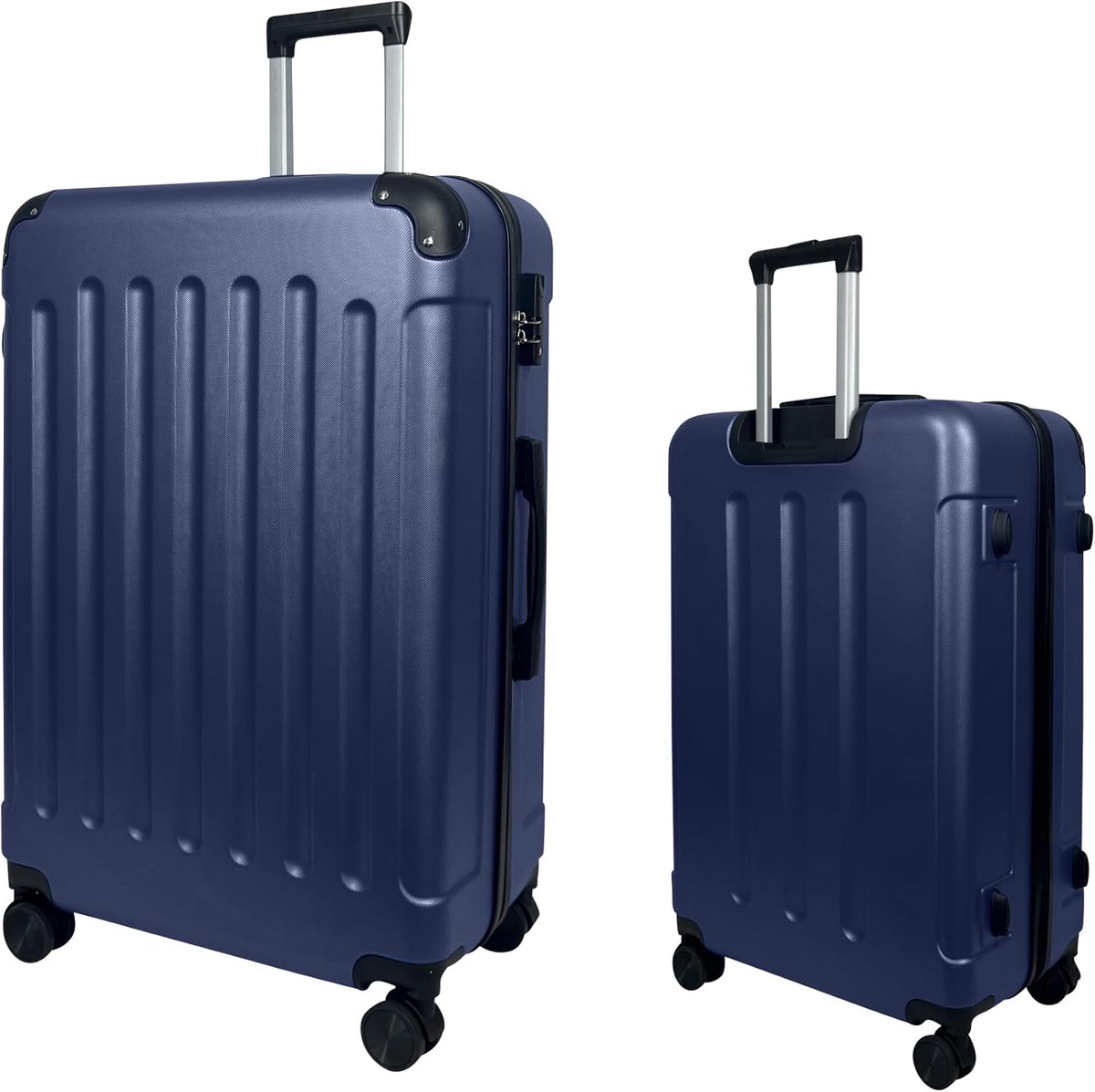 Reiskoffer Trolley Set Harde Schaal ABS Koffer Diverse Maten 360° Wielen