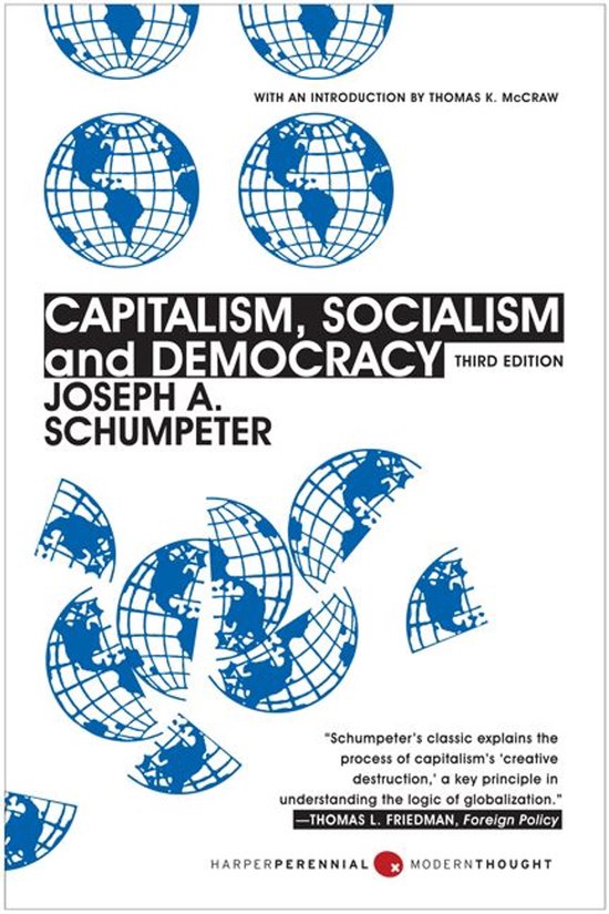 Capitalism, Socialism and Democracy - cover