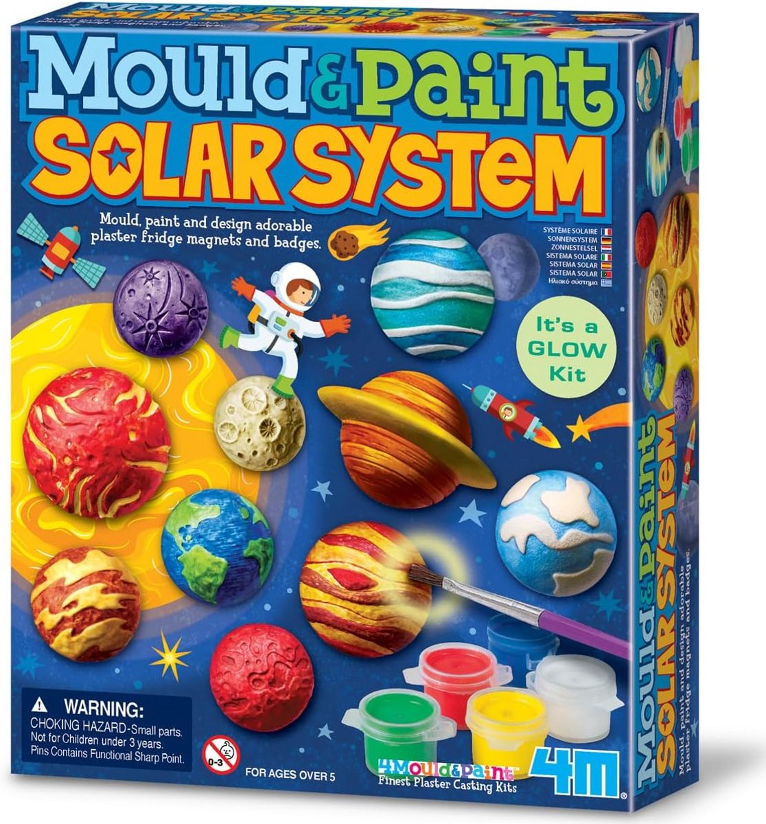3D Planeten Zonnestelsel Bouwpakket - Leerzaam & Creatief Knutselproject