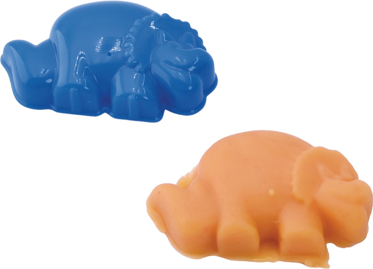 Creative Kids dough playset dino & animal - boetseerklei speelset met dino- en diervormen - 5 potjes klei - stimuleert creativiteit en motoriek - meerkleurig - vanaf 3 jaar