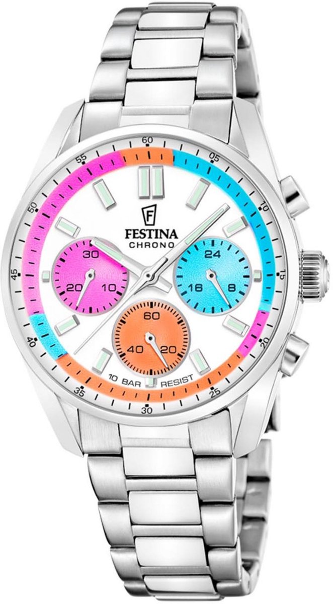 Festina - F20753-7 - Polshorloge - Chronograaf - Unisex