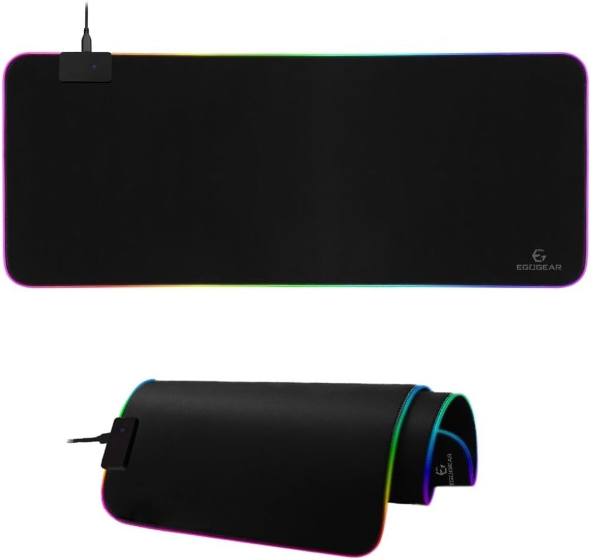 XL RGB Gaming Muismat 90x30cm - Waterdicht en Antislip - 14 Lichtstanden
