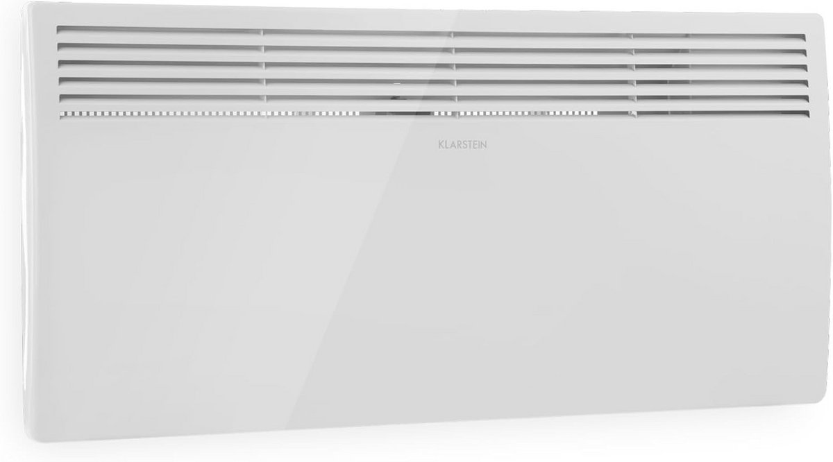 Elektrische Convectorverwarming met Thermostaat en Timer | 2000W Wandpaneel voor Ruimtes tot 40m²