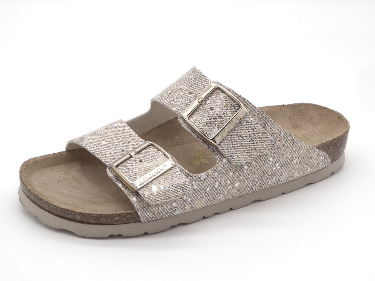 Rohde Dames Slipper - 5641-14 Beige - Maat 40