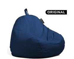Casacomfy Pear Original - Zitzak Kind & Volwassenen - Binnen & Buiten - Waterbestendig - Donker Blauw