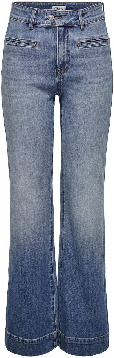 ONLY - ONLJUICY HW WIDE FRONT POC FLARE DNM GUA - Dames - Jeans