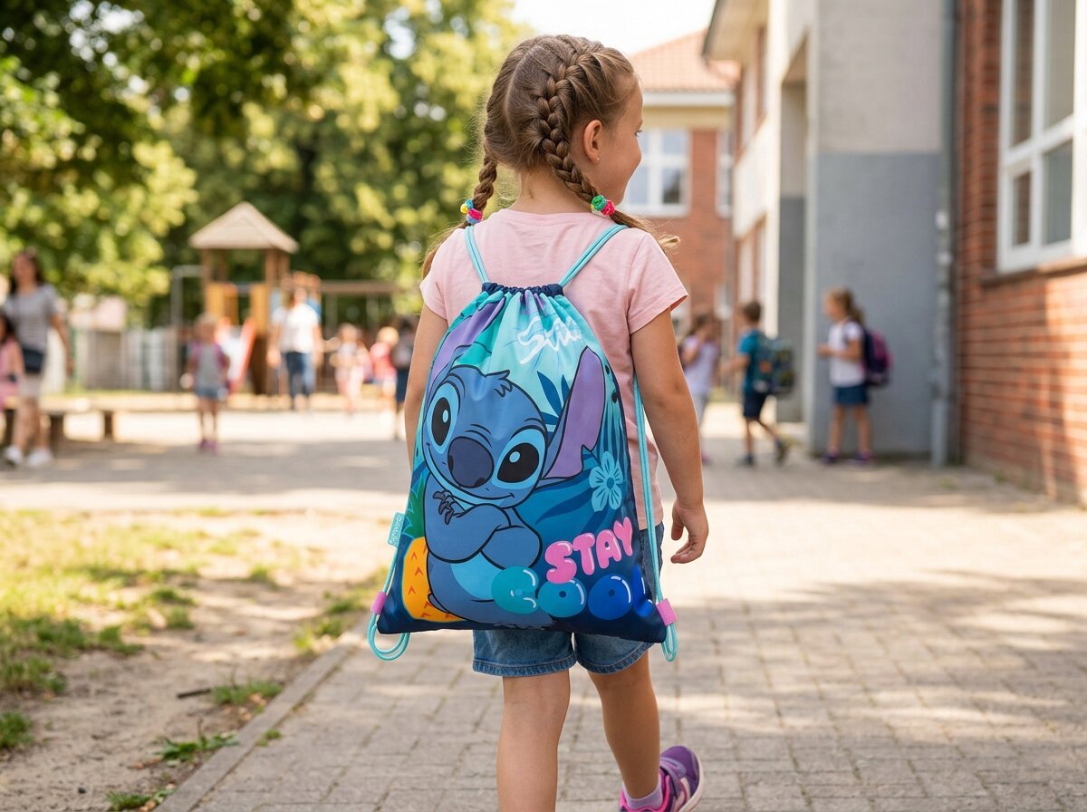 Disney Stitch - Gymtas / zwemtas - Stitch Stay cool — afbeelding 4