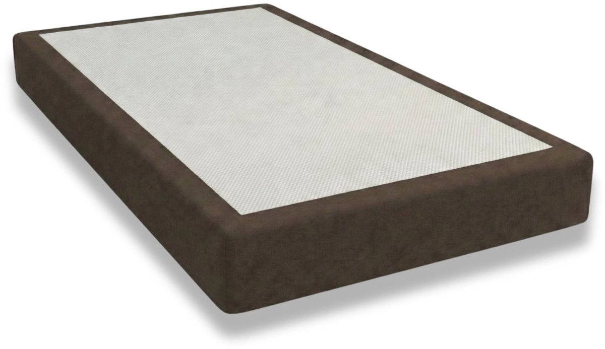 Mörgenn Gestoffeerd Hotel Matras 25 cm - Pocketvering + Koudschuim - Bruin - 120x210 cm - Hardheid Stevig