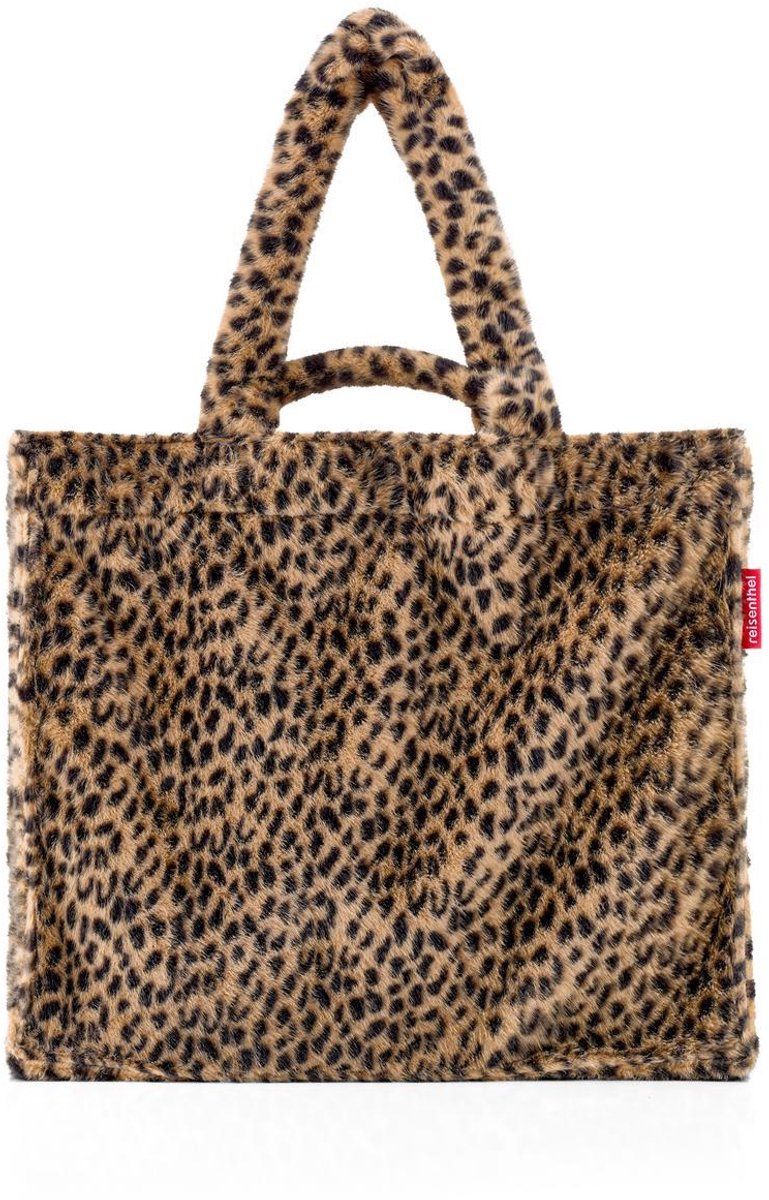 Reisenthel Softshopper Boodschappentas - 28L - Leo Fake Fur Bruin