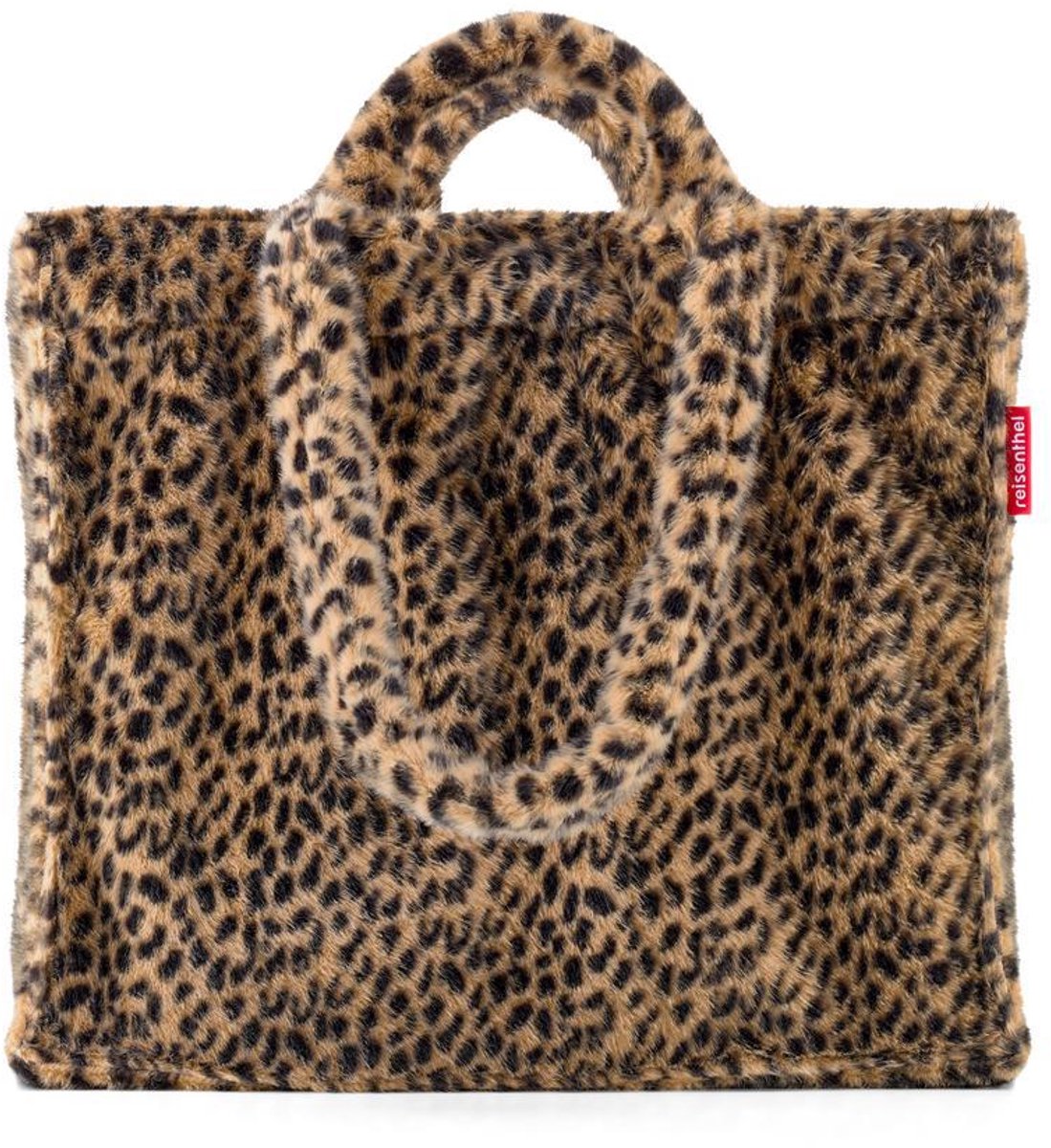Reisenthel Softshopper Boodschappentas - 28L - Leo Fake Fur Bruin