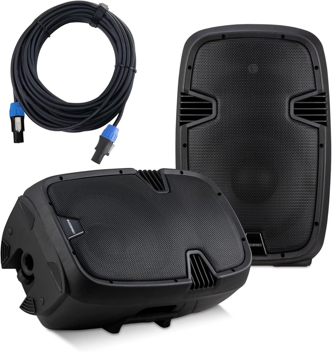 Actieve en Passieve Luidsprekerset met Bluetooth USB SD FM - 120W RMS