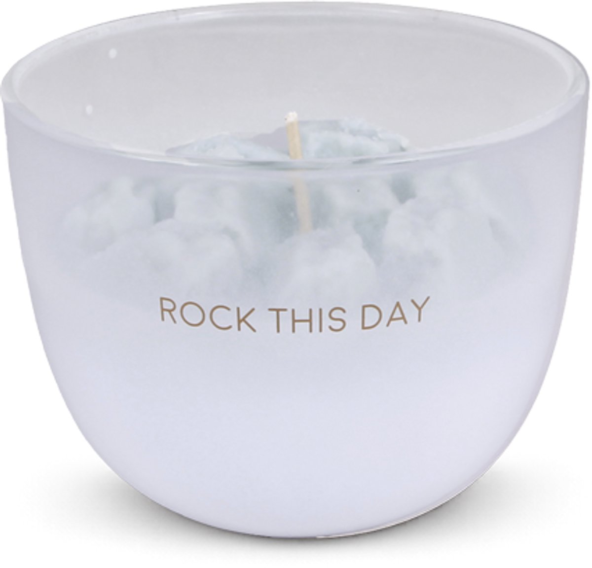 MY FLAME - Sojakaars - ROCK THIS DAY - Geur: Jasmine Luxe - Maat: D11 x H8,5 cm - Branduren: 75u