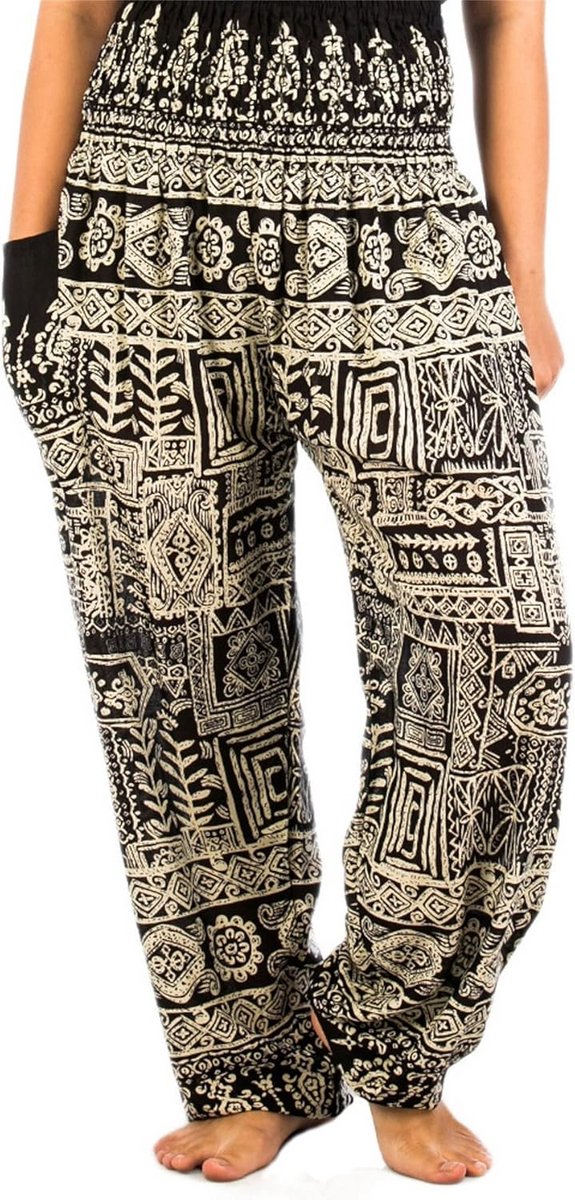 Comfortabele Harembroek Dames met Elastische Taille Boho Stijl