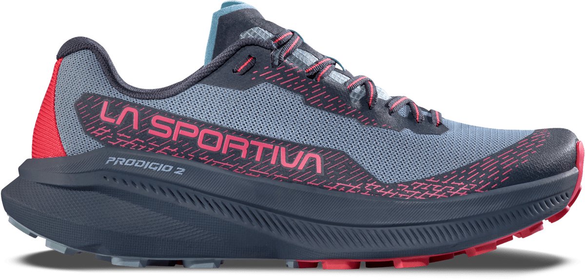 La Sportiva Prodigio 2 Trailschoenen Dames Limestone Azalea 39.5 Grijs