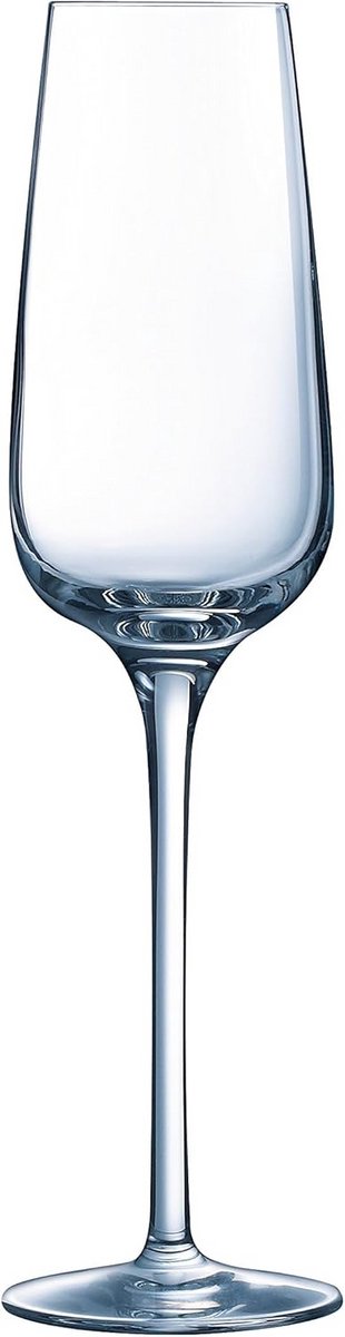 Luxe Champagne Flûte van Glas voor Sprankelende Wijnen, 21 cl