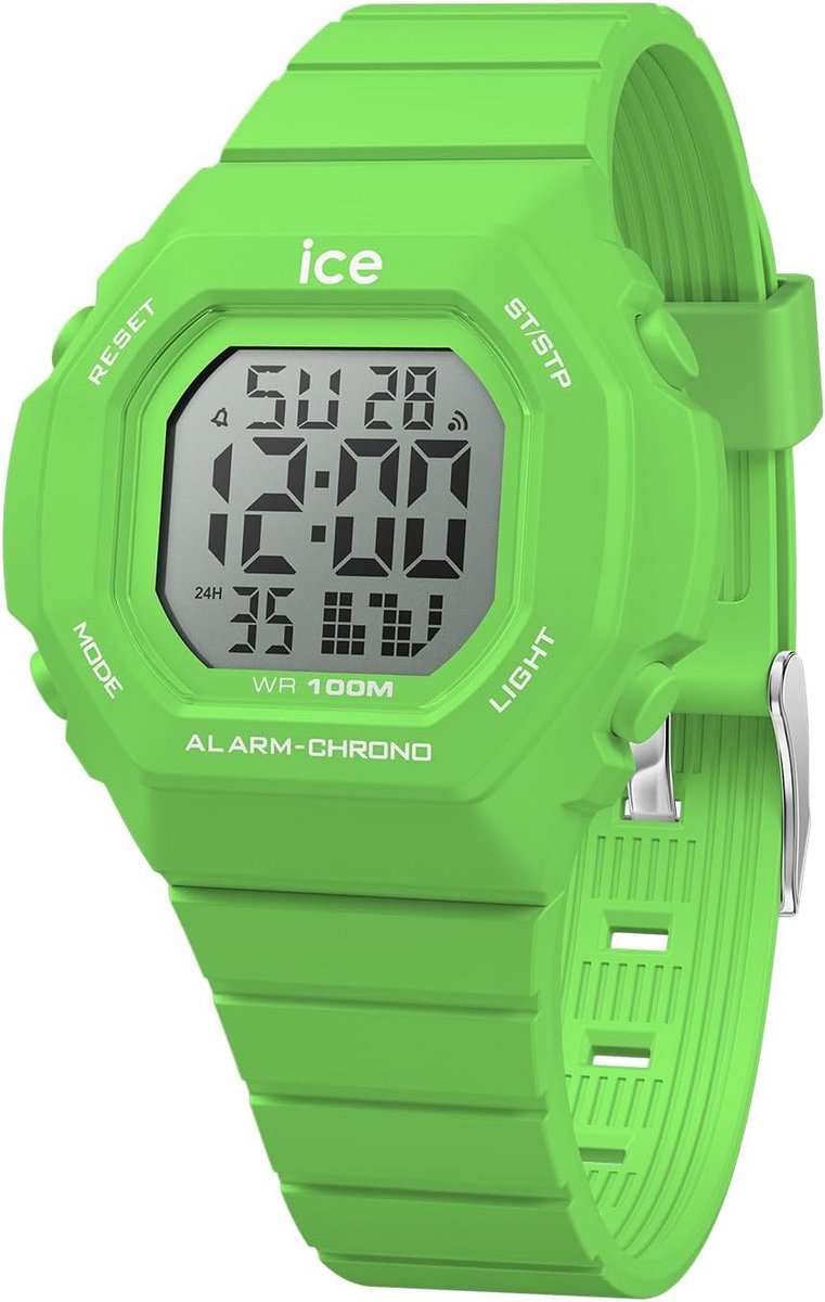 Digitaal Kinderhorloge Ultra Wit met Kunststof Band