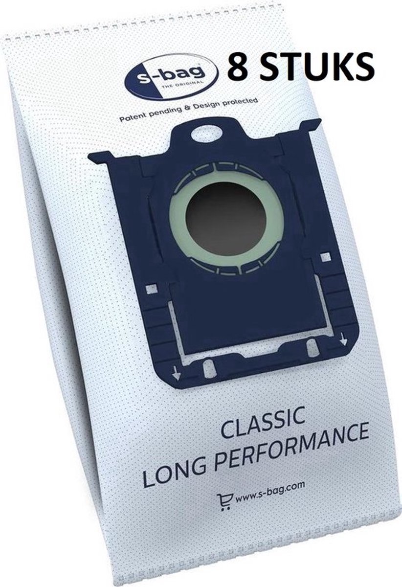 AEG/Philips S-Bag GR201S - Stofzuigerzakken - Stofzuigerzak - 8 stuks FC8021