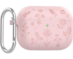 Allecto-Beschermhoes Airpods Pro - Hoes Sleutelhaak - Roze - Cartoon TPU Siliconen - Grappig Schattig - Geschikt voor Mannen Vrouwen - 2025 3