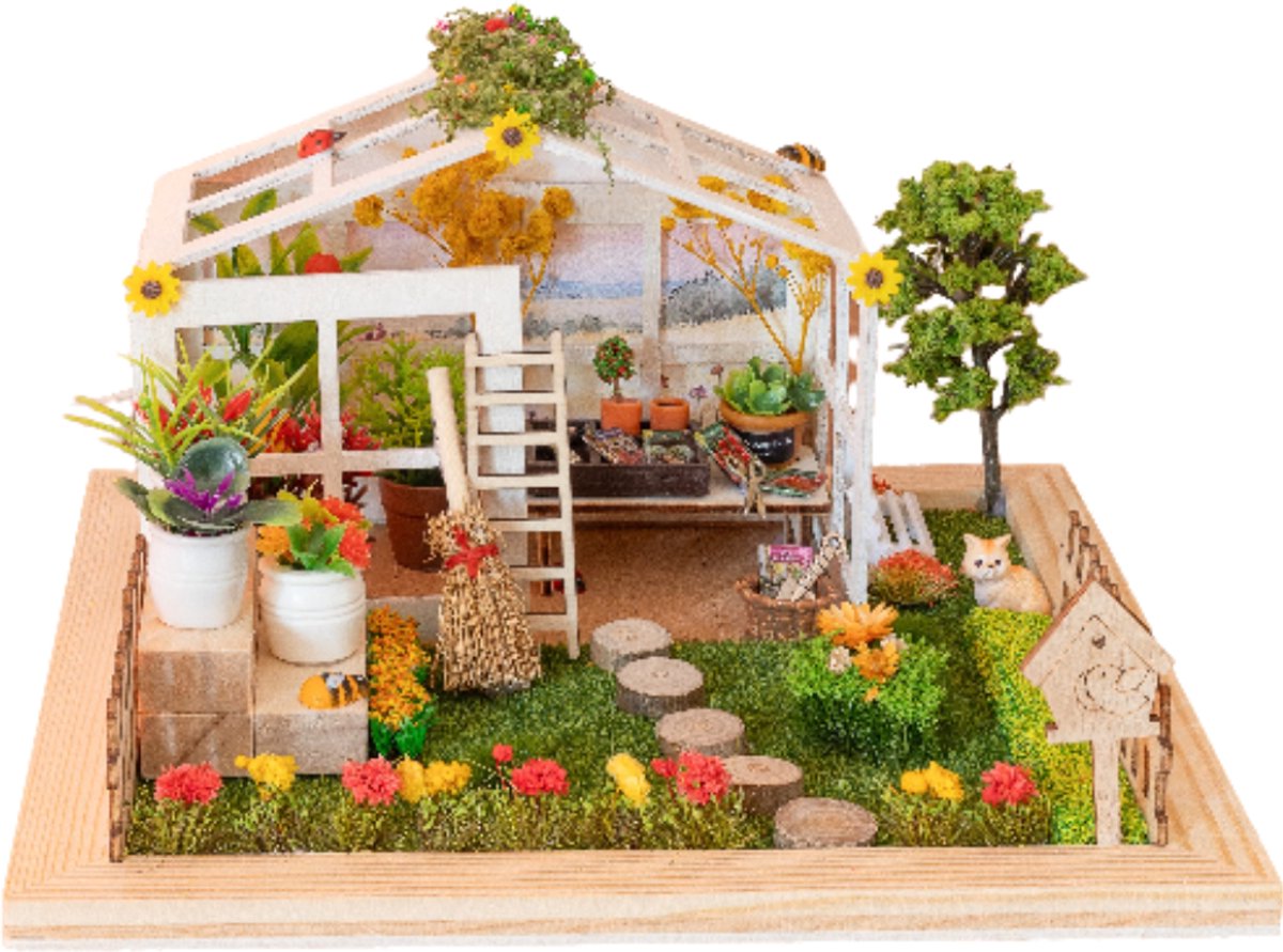 Miniatuur tafereel – Creatieve DIY box – Miniatuur landschap - Modelbouw - DIY decoratie - Bloom & Grow
