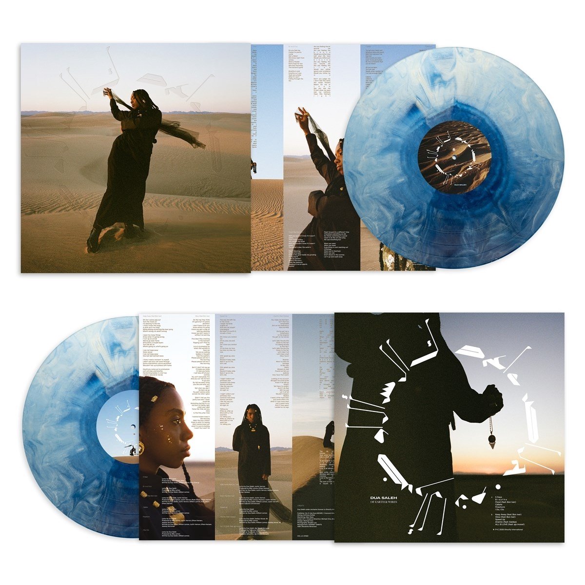 Dua Saleh - Of Earth & Wires (LP) (Coloured Vinyl)