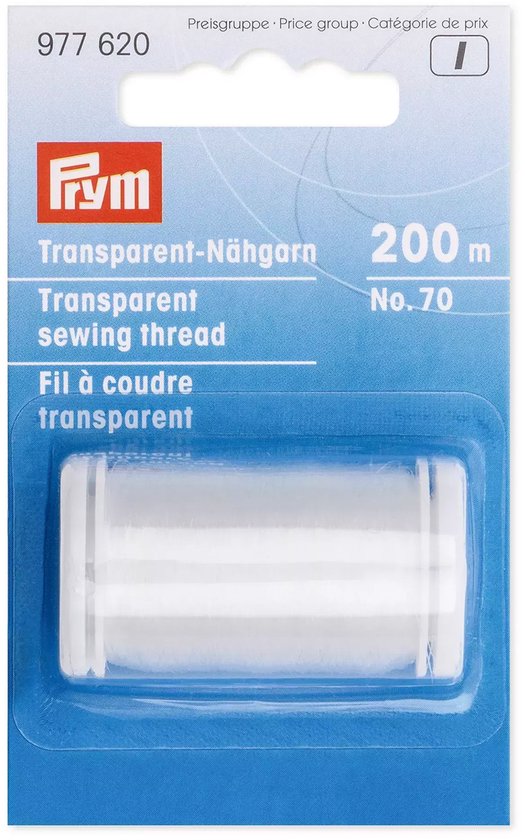 Prym Transparant Naaigaren - 200 meter