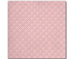 Dekoratief | Pakje 12 servetten 'Insp. modern,light pink' embossed 33x33cm | A701256