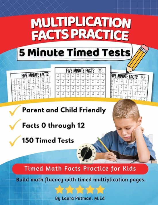Multiplication Facts Practice for Kids- Multiplication Facts ... - cover