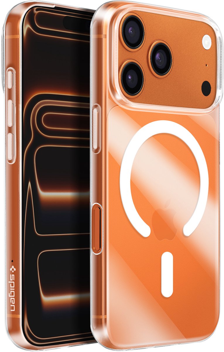 Spigen Liquid Crystal Magsafe Case Voor Iphone 17 Pro Max Transparant