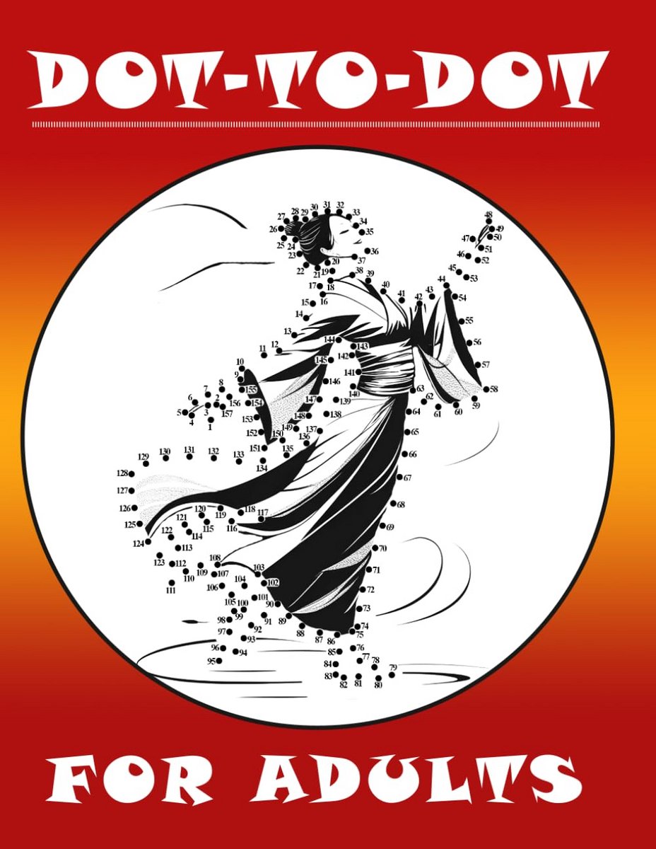 Grote Dot-to-Dot Puzzelboek voor Volwassenen en Senioren - 100 Afbeeldingen