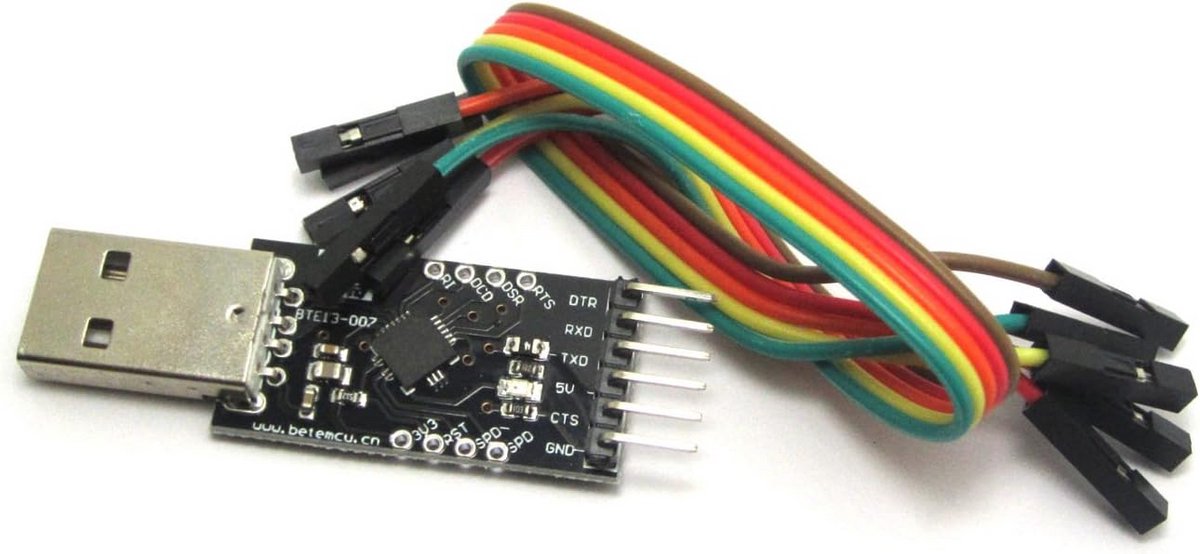 USB naar TTL Seriele Adapter Module met CP2102 Chip voor Arduino en Raspberry Pi