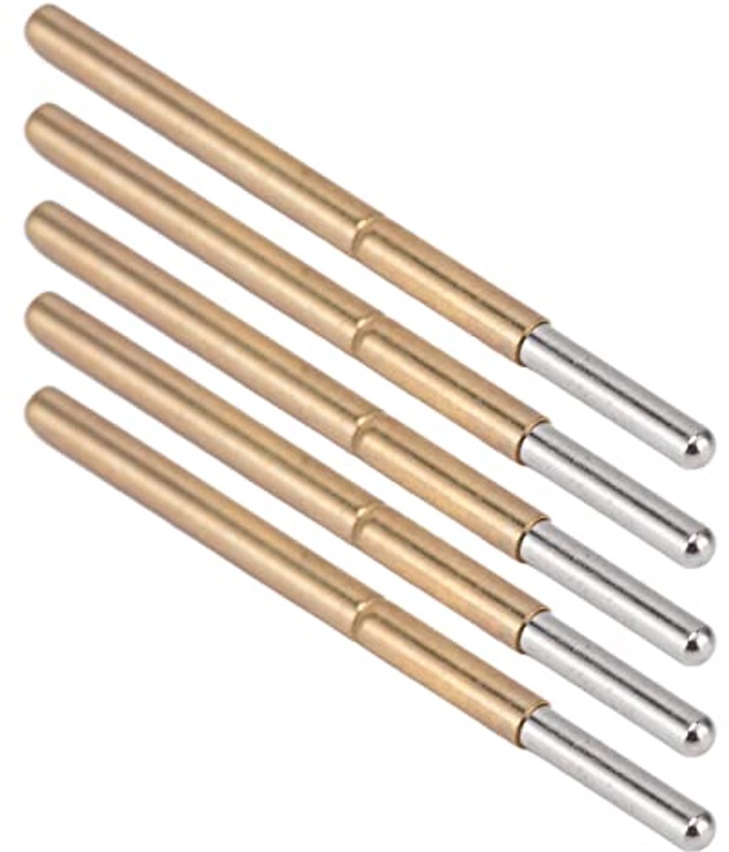 Pogo Pins - 100 Stuks Veertestsondes - 2,5 mm Ronde Testpennen