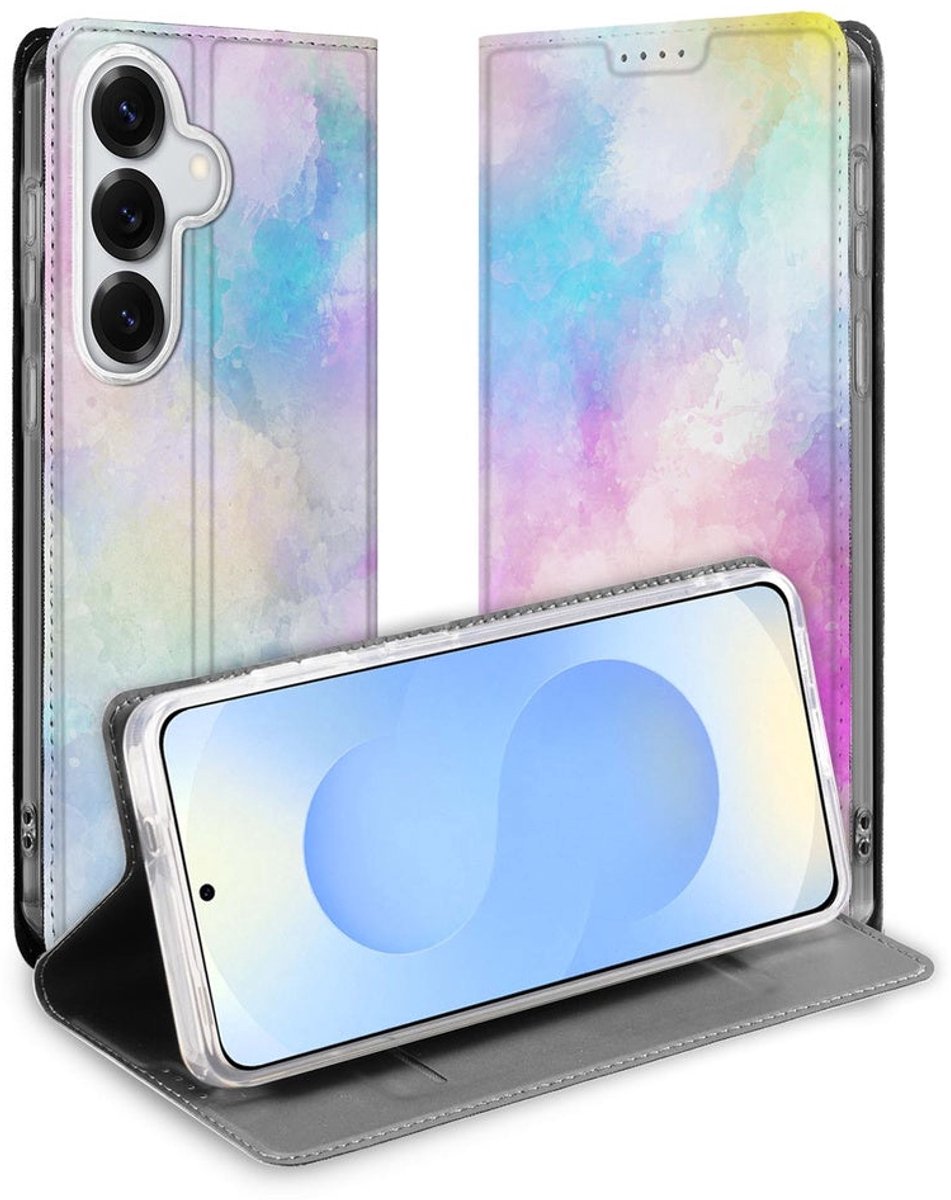 Samsung Galaxy S26 Book Case Watercolor Light