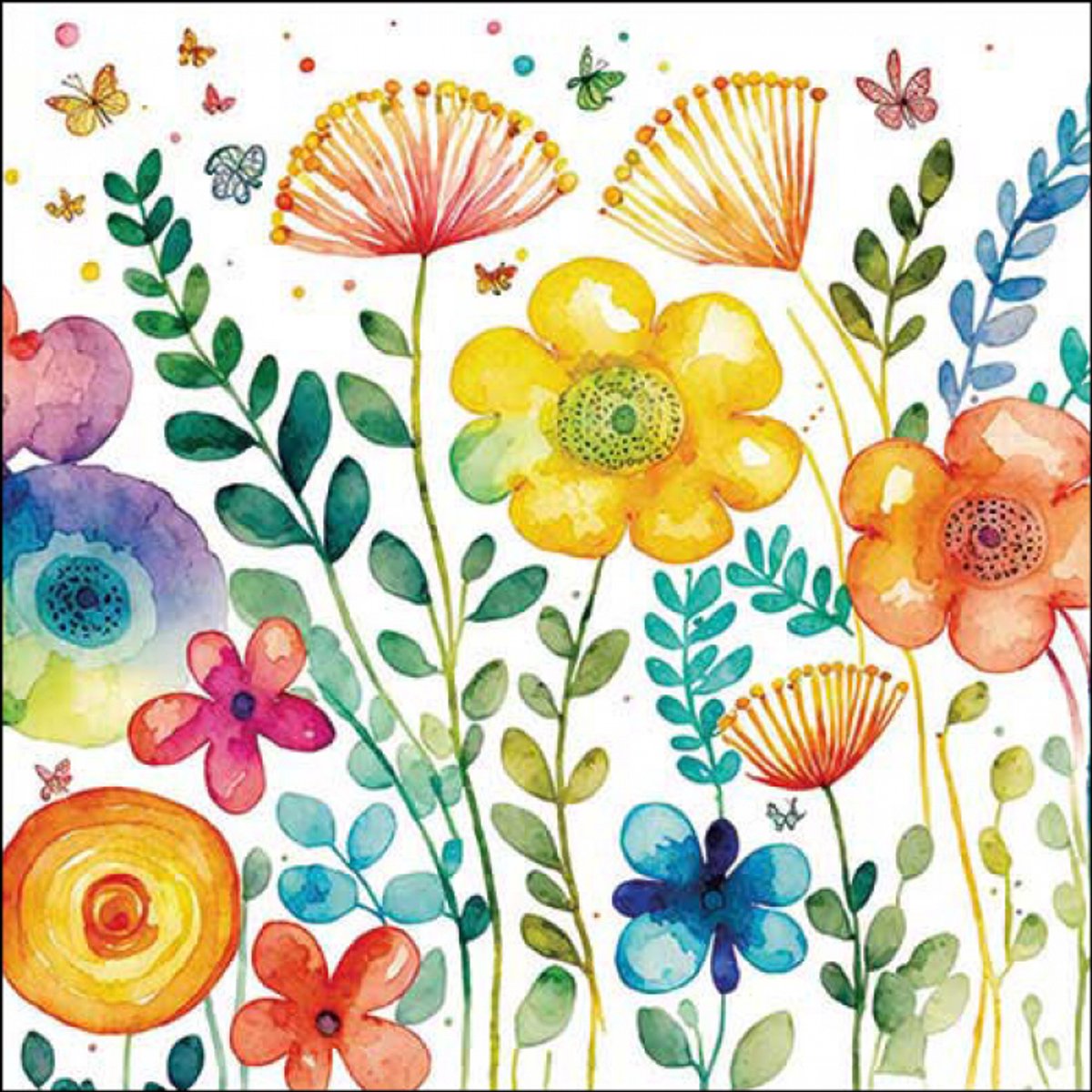 Ambiente Servet 33 Vibrant spring white