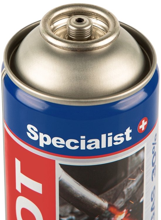 Specialist+ Super Hot Butaan Gasfles 600 ml (7/16 aansluiting) – Alleen gaspatroon – Zonder brander — afbeelding 2