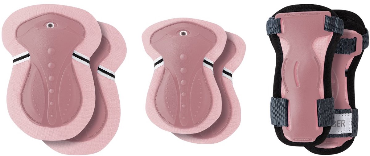 3-pack Beschermset Globber Junior Protective – 3-7 Jaar Roze