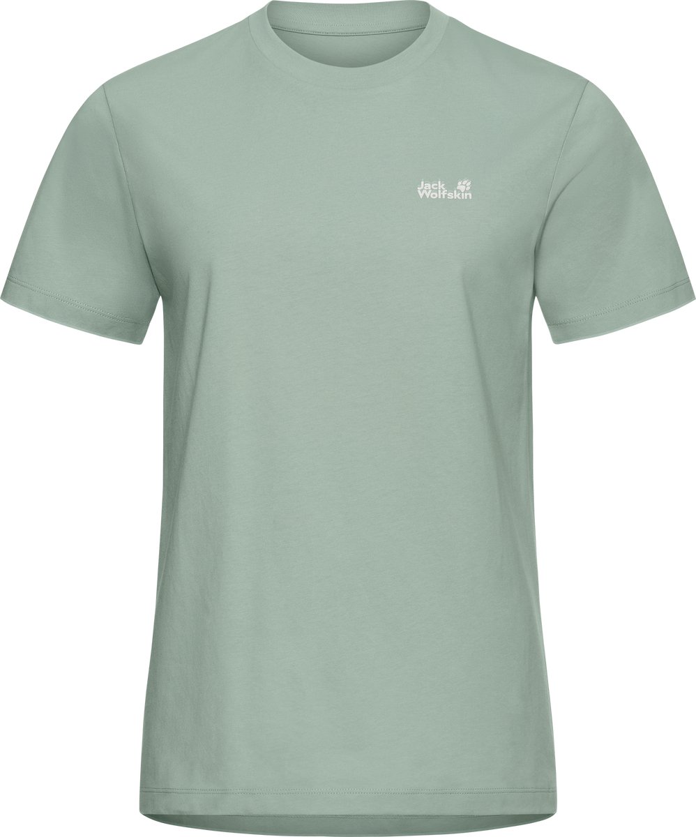 Jack Wolfskin ESSENTIAL T W Dames Outdoorshirt- zinnia Groen