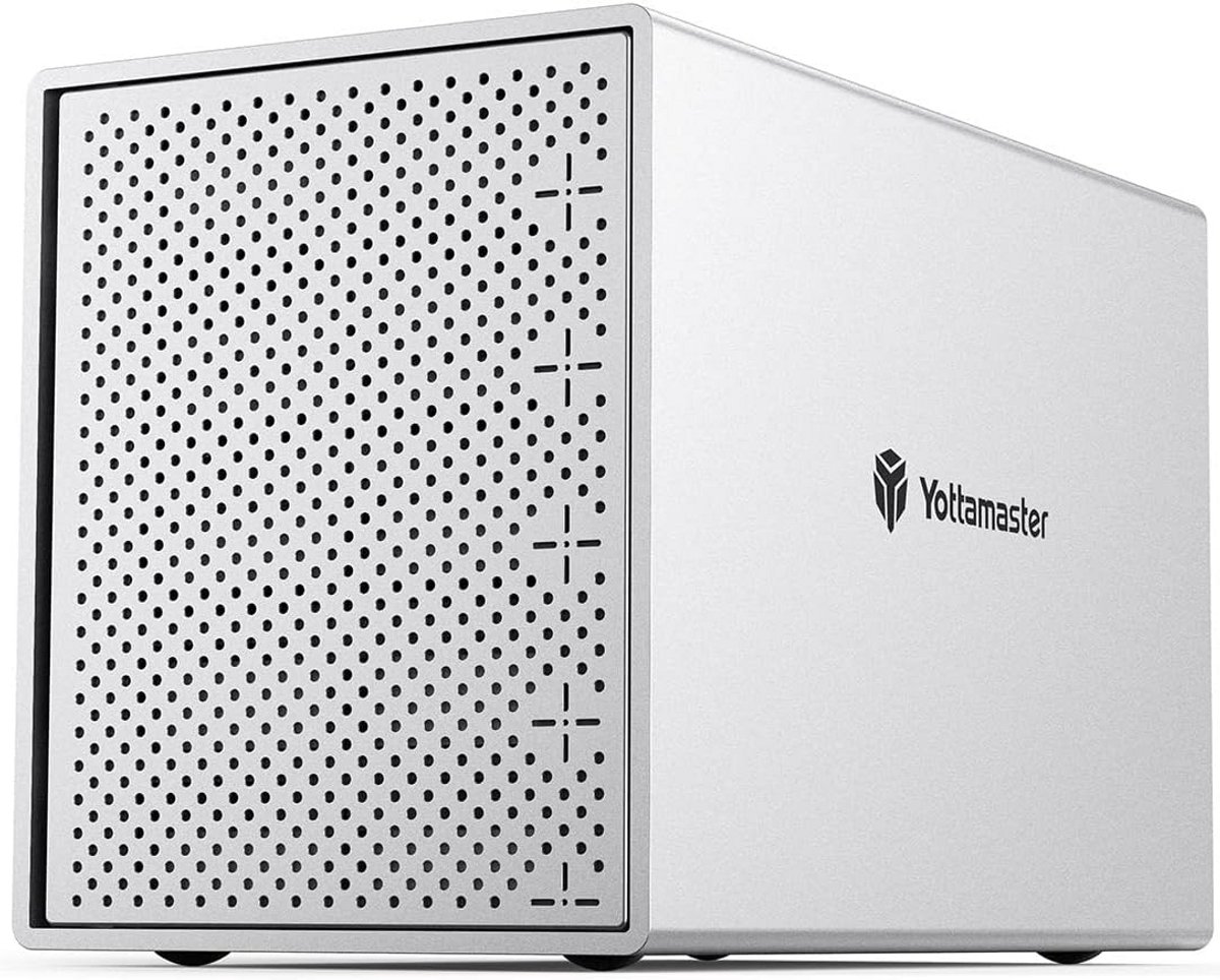 Externe Behuizing 5 Sleuven voor 2,5 inch en 3,5 inch SATA HDD/SSD met Type-C