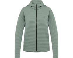 Jack Wolfskin MOGARI HOODED FZ W Dames Outdoorjas-green zinnia